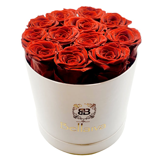 Classic Medium Roses White Box